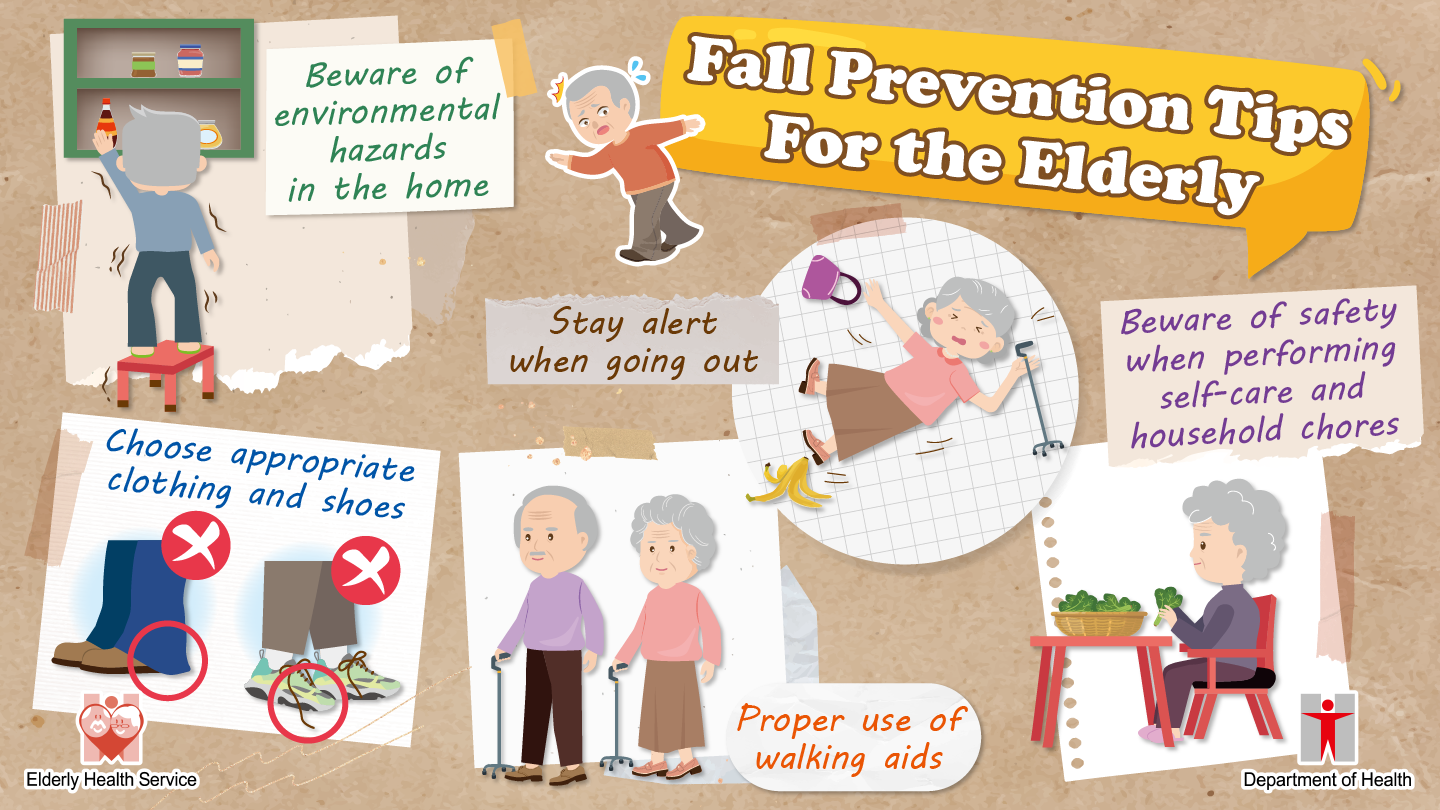 June Theme Fall Prevention Tips For the Elderly